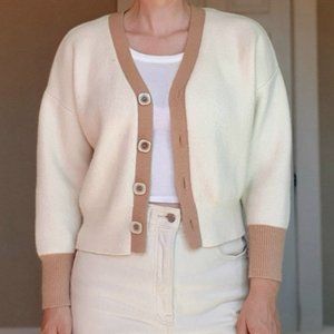 Vintage cotton cream sweater